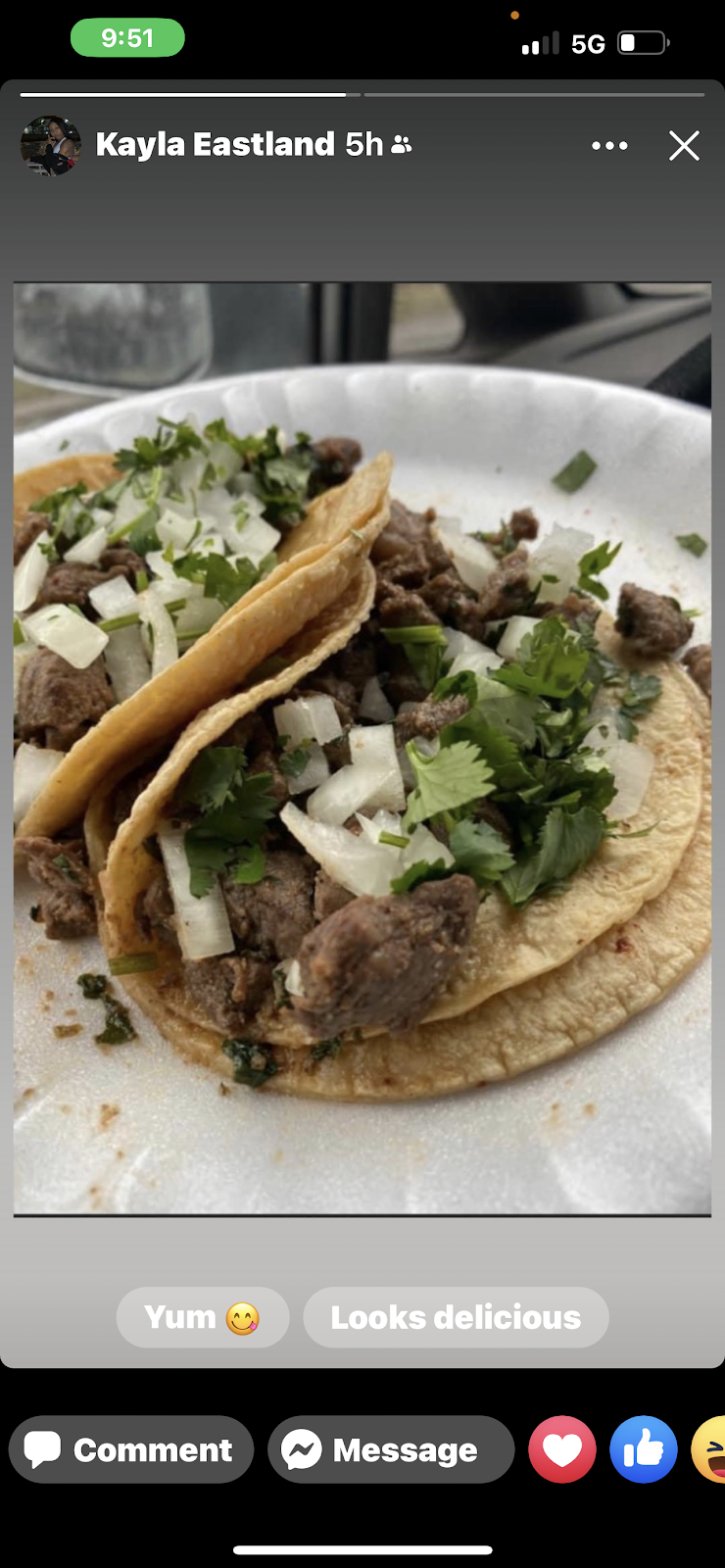 Nana Citas Tacos | restaurant | 5472 Broadway, Merrillville, IN 46410, USA | 2199798226 OR +1 219-979-8226