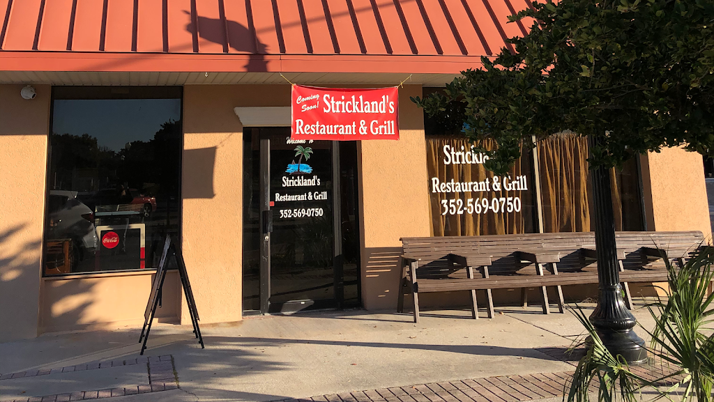 Stricklands Restaurant & Grill | restaurant | 138 Bushnell Plaza Suite 101, Bushnell, FL 33513, USA | 3525690750 OR +1 352-569-0750