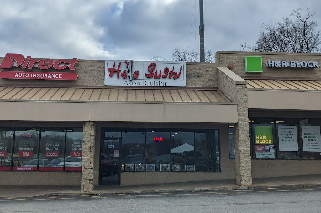Hello sushi | restaurant | 3979 Nolensville Pk, Nashville, TN 37211, USA | 6159537568 OR +1 615-953-7568