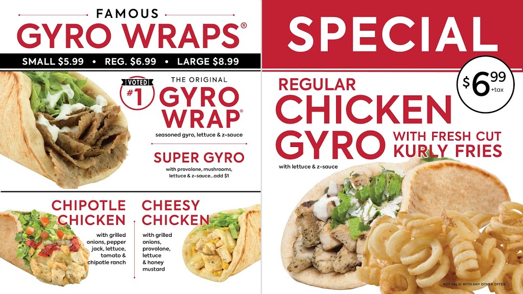 Gyro Wrap / Great Wraps | restaurant | 7804 Abercorn St, Savannah, GA 31406, USA | 9123548127 OR +1 912-354-8127