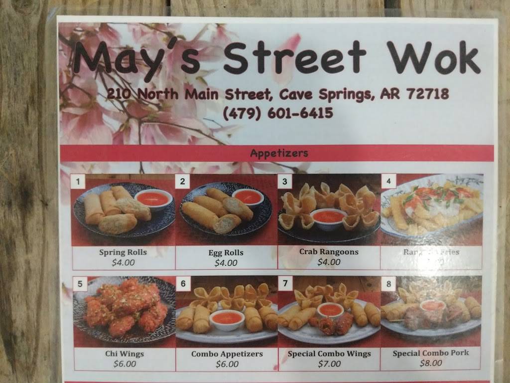 May’s Asian Fusion Food Truck | restaurant | Cave Springs, AR 72718, USA | 4796016415 OR +1 479-601-6415
