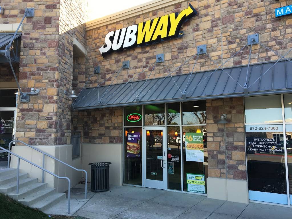 Subway Restaurants | restaurant | 5729 Lebanon Rd Suite 130 Lebanon, Legacy Center, Frisco, TX 75034, USA | 9723350208 OR +1 972-335-0208