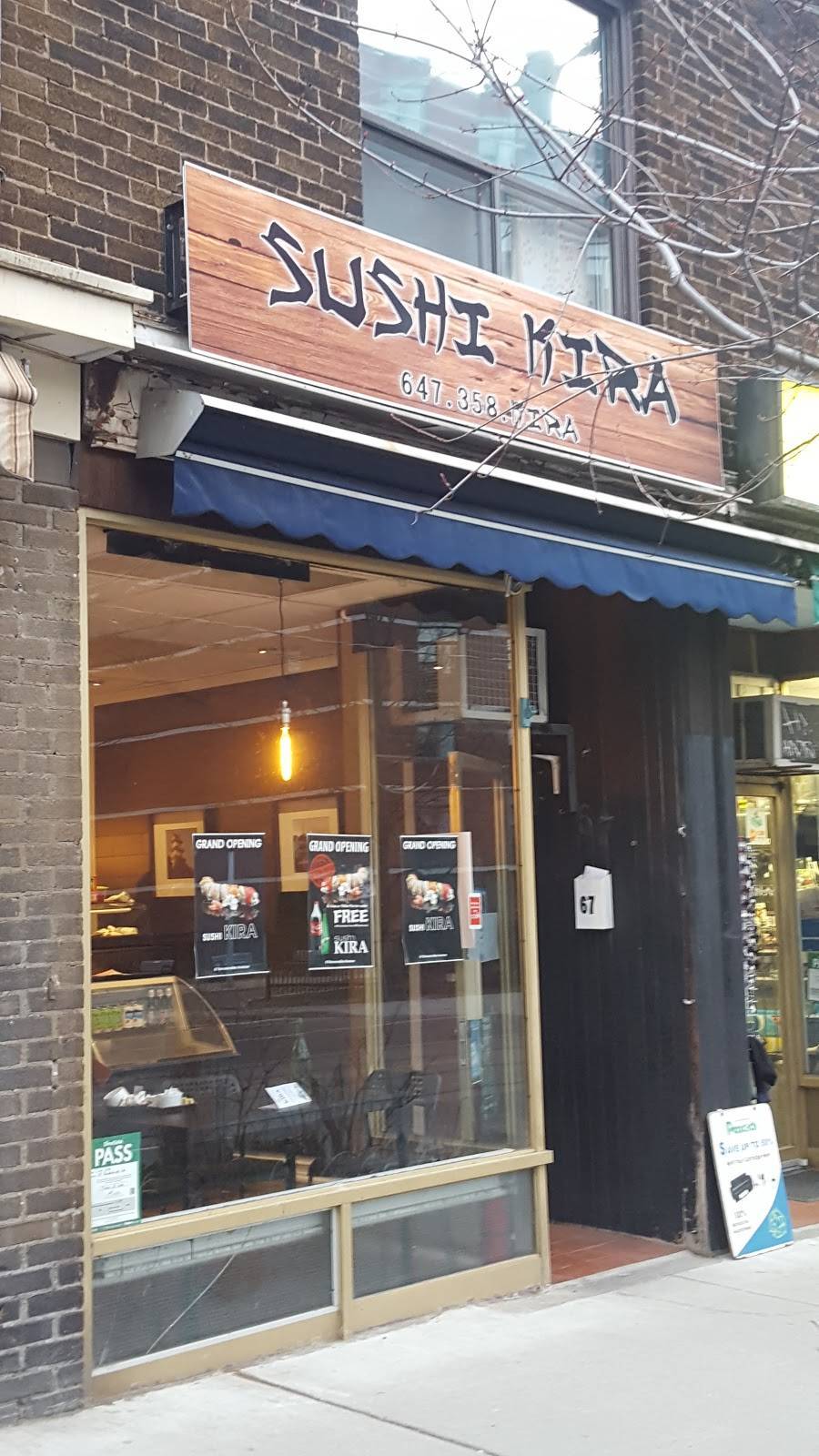Sushi Kira | restaurant | 67 Roncesvalles Ave, Toronto, ON M6R 2K6, Canada | 6473585472 OR +1 647-358-5472