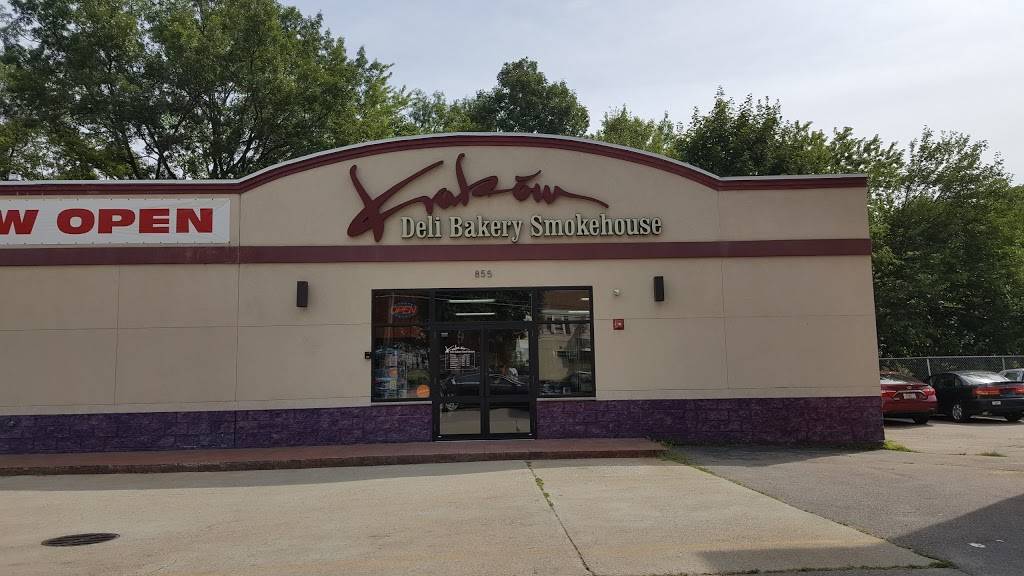 Krakow Deli Bakery & Smokehouse | restaurant | 855 Social St, Woonsocket, RI 02895, USA | 4017654600 OR +1 401-765-4600
