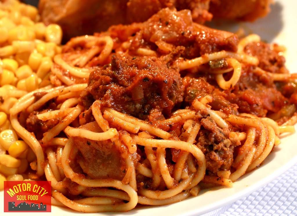 Motor City Soul Food | restaurant | 12700 W Seven Mile Rd, Detroit, MI 48235, USA | 3138637685 OR +1 313-863-7685