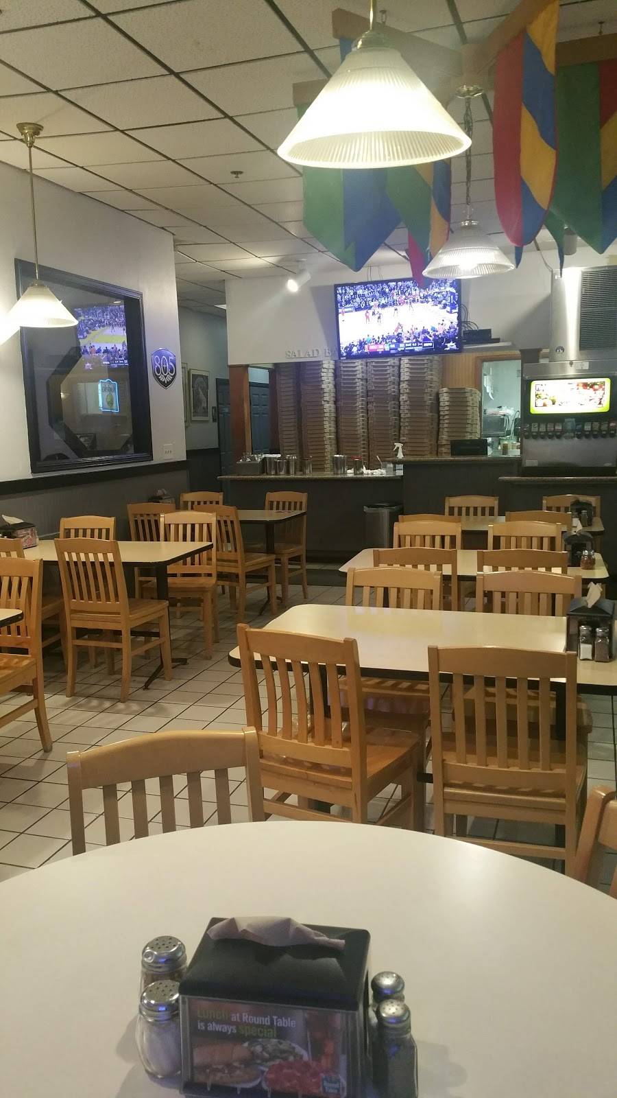 Round Table Pizza | meal delivery | 4855 Hopyard Rd, Pleasanton, CA 94588, USA | 9258470750 OR +1 925-847-0750