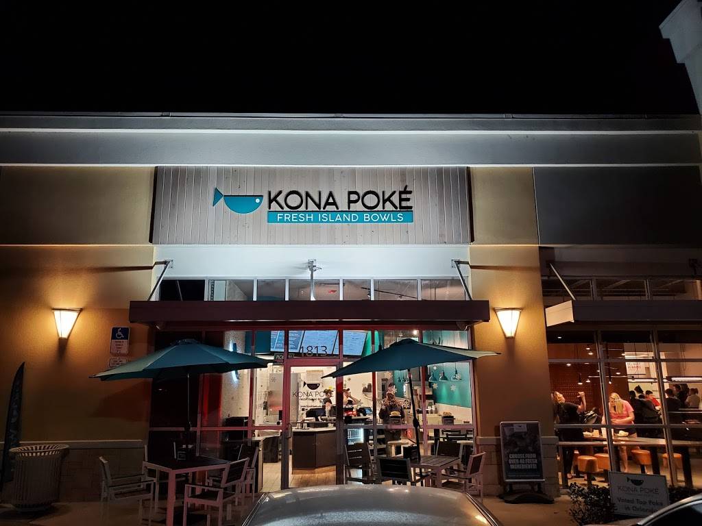 Kona Poké | restaurant | 1813 WP Ball Blvd, Sanford, FL 32771, USA | 3213634171 OR +1 321-363-4171