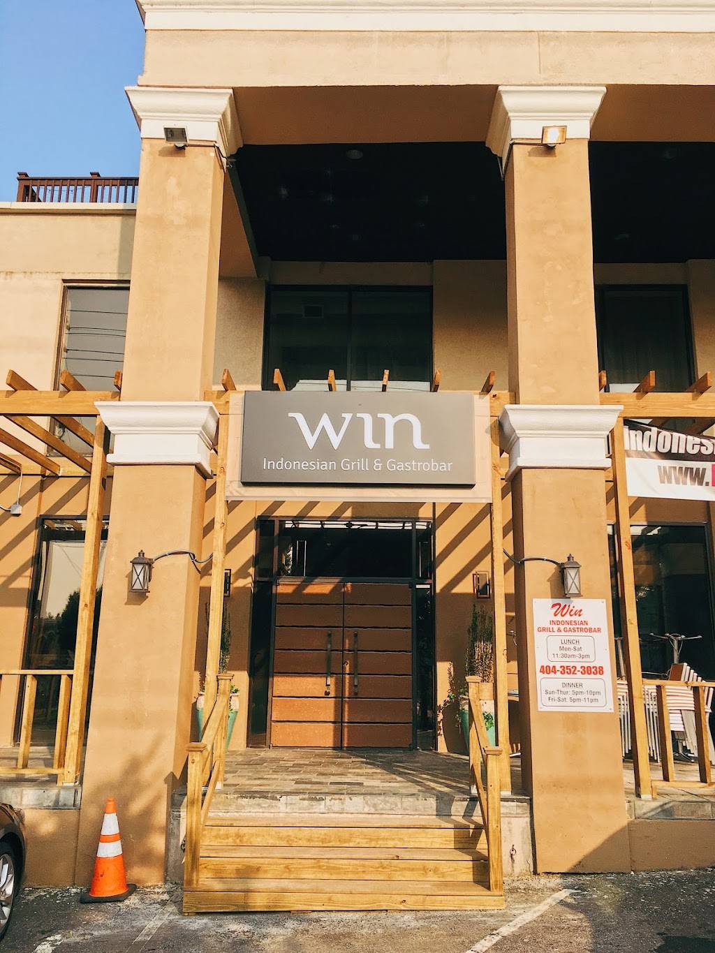 WIN Indonesian Grill & Gastrobar | restaurant | 2285 Peachtree Rd #100, Atlanta, GA 30309, USA | 4043523838 OR +1 404-352-3838