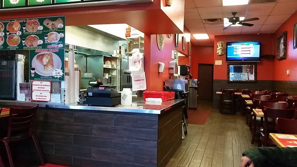 Faustos Mexican Grill | restaurant | 595 College Dr, Henderson, NV 89015, USA | 7025681220 OR +1 702-568-1220