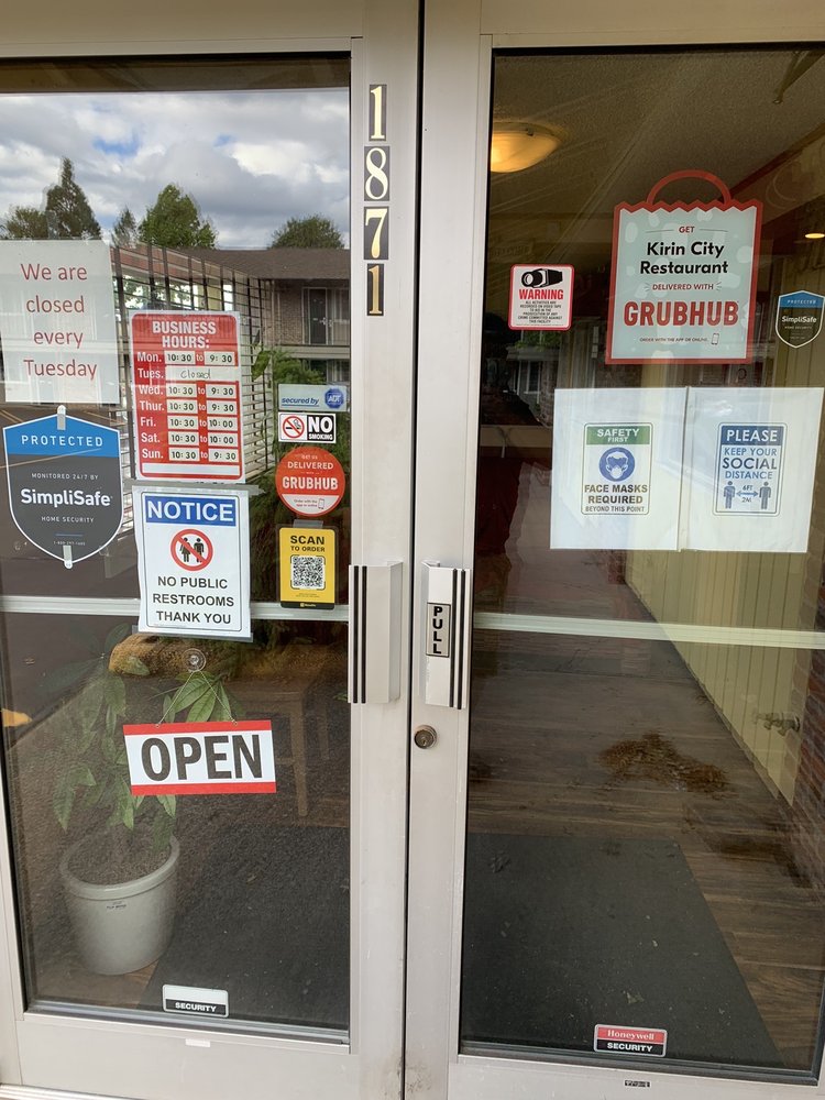 Kirin City Restaurant | restaurant | 1871 Mohawk Blvd, Springfield, OR 97477, USA | 5413936501 OR +1 541-393-6501