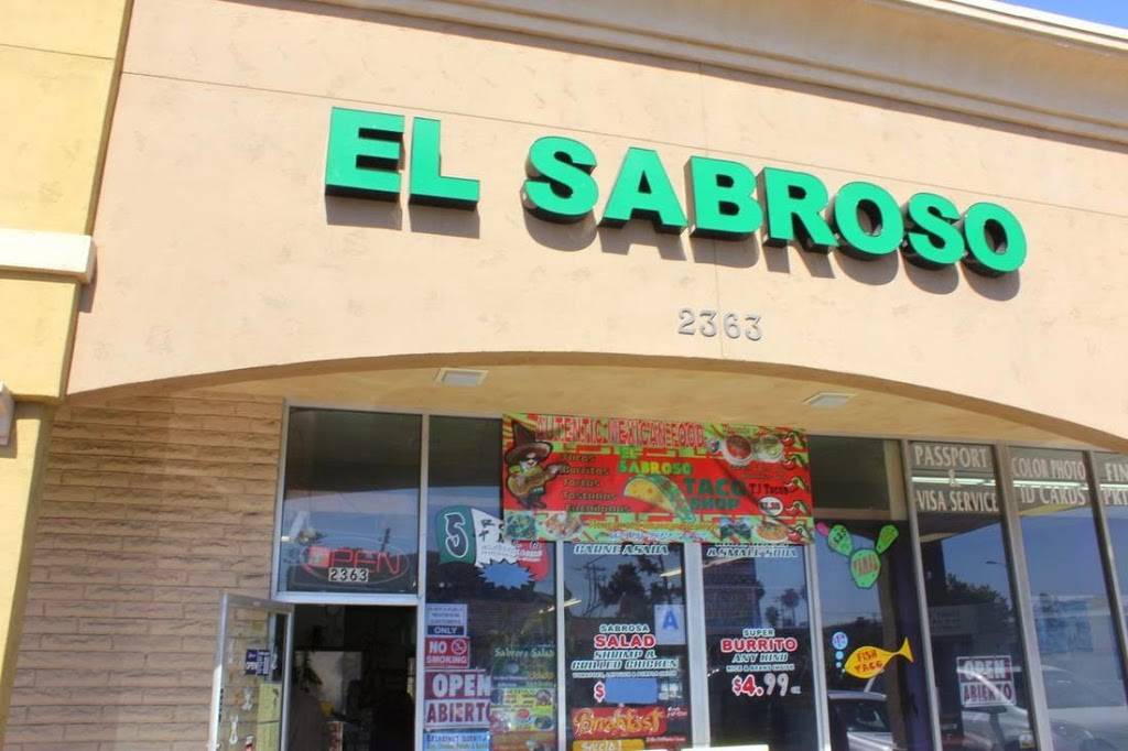 Sabroso Taco Shop | restaurant | 2363 Midway Dr, San Diego, CA 92110, USA | 6192227567 OR +1 619-222-7567