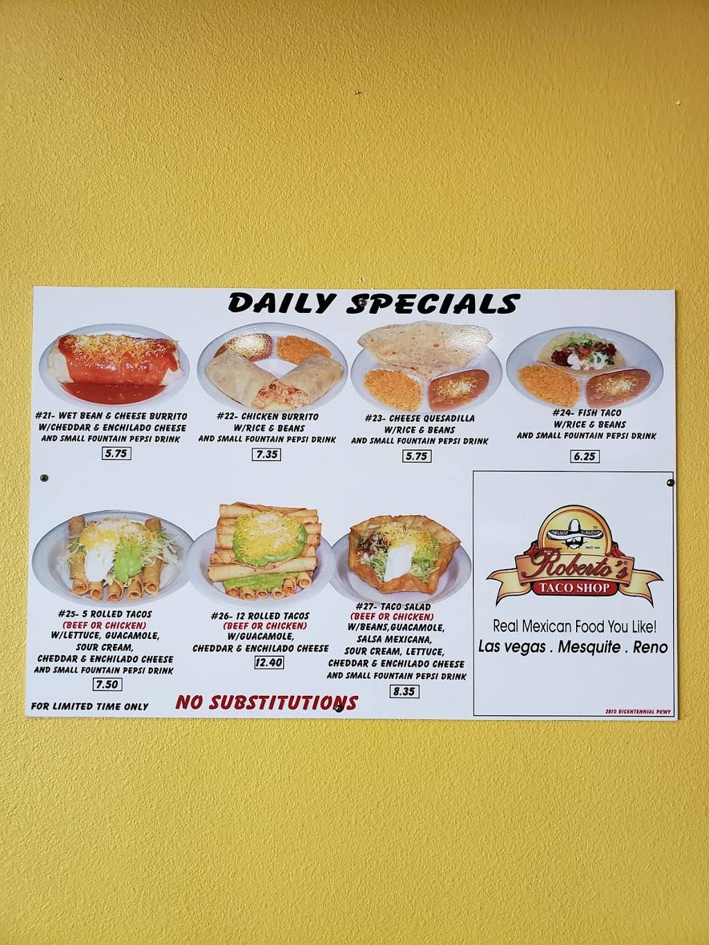 Roberto’s | restaurant | 2810 Bicentennial Pkwy #120, Henderson, NV 89044, USA | 7024749100 OR +1 702-474-9100