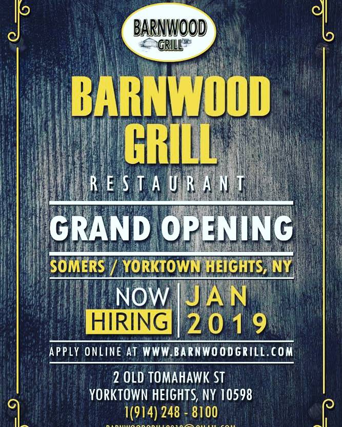 Barnwood Grill Restaurant | restaurant | 2 Old Tomahawk St, Yorktown Heights, NY 10598, USA | 9142488100 OR +1 914-248-8100
