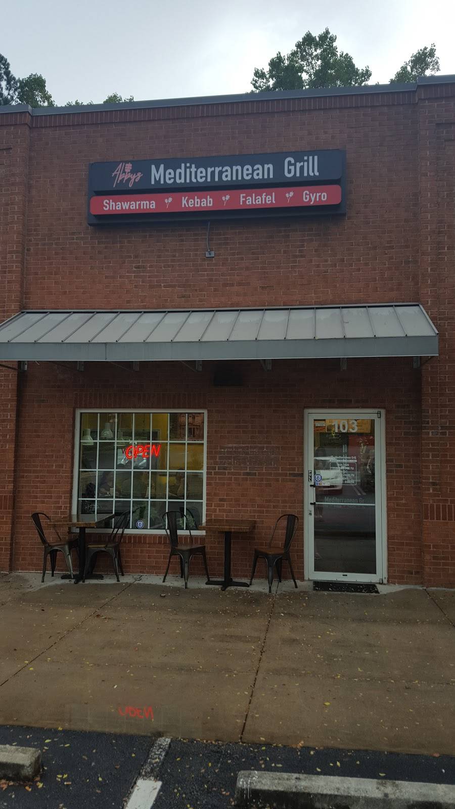 Abbys Mediterranean Grill | restaurant | 11877 Douglas Rd Suite 103, Alpharetta, GA 30005, USA | 6786157441 OR +1 678-615-7441