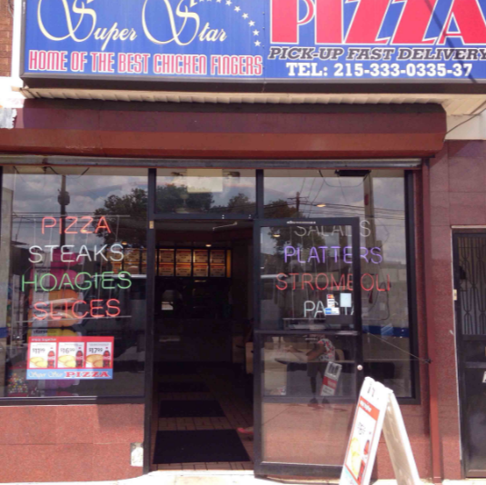 Super Star Pizza | restaurant | 7340 Frankford Ave, Philadelphia, PA 19136, USA | 2153330335 OR +1 215-333-0335