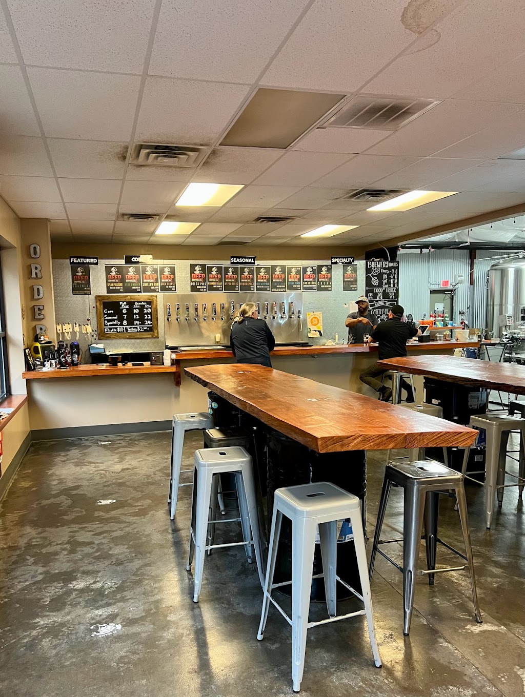 DEEP Brewing Company | restaurant | 2524 Cathay Ct #2, Tallahassee, FL 32308, USA | 8505670295 OR +1 850-567-0295