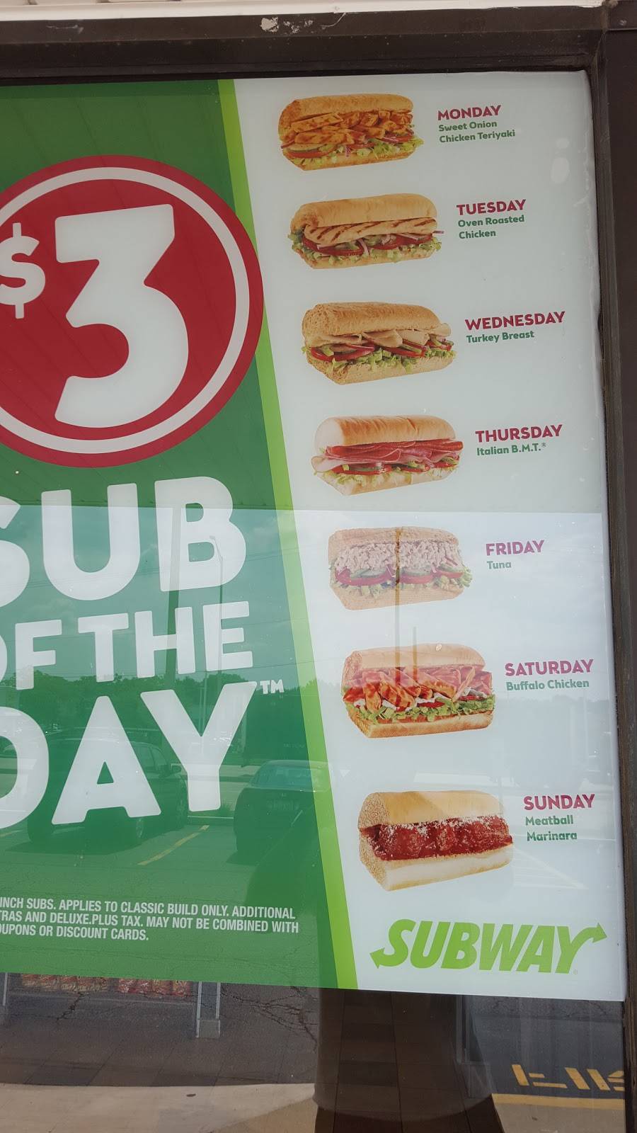 SUBWAY®Restaurants | restaurant | 824 W Golf Rd, Schaumburg, IL 60194, USA | 6307805002 OR +1 630-780-5002