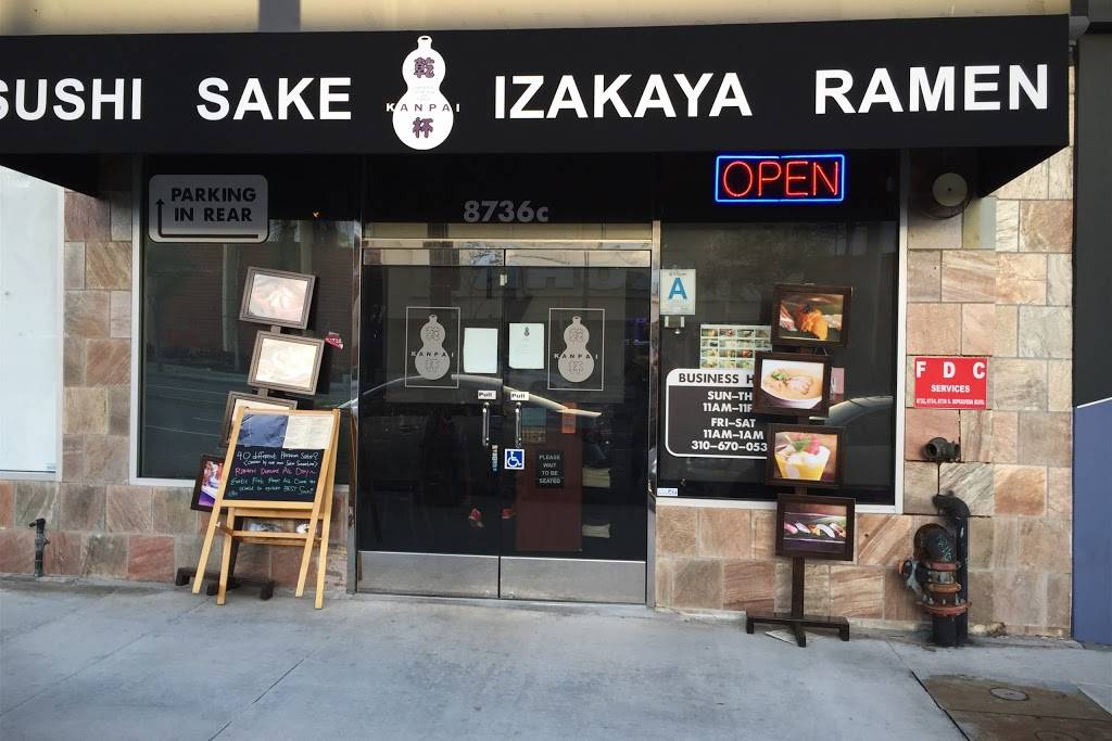 KANPAI JAPANESE SUSHI BAR & GRILL | restaurant | 8736 S Sepulveda Blvd C, Los Angeles, CA 90045, USA | 3106700533 OR +1 310-670-0533