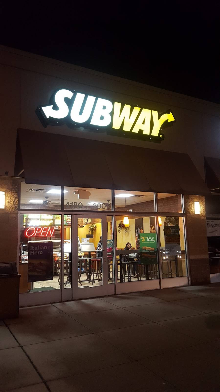 Subway Restaurants | restaurant | 4180 US-1 #200d, Monmouth Junction, NJ 08852, USA | 7323559500 OR +1 732-355-9500