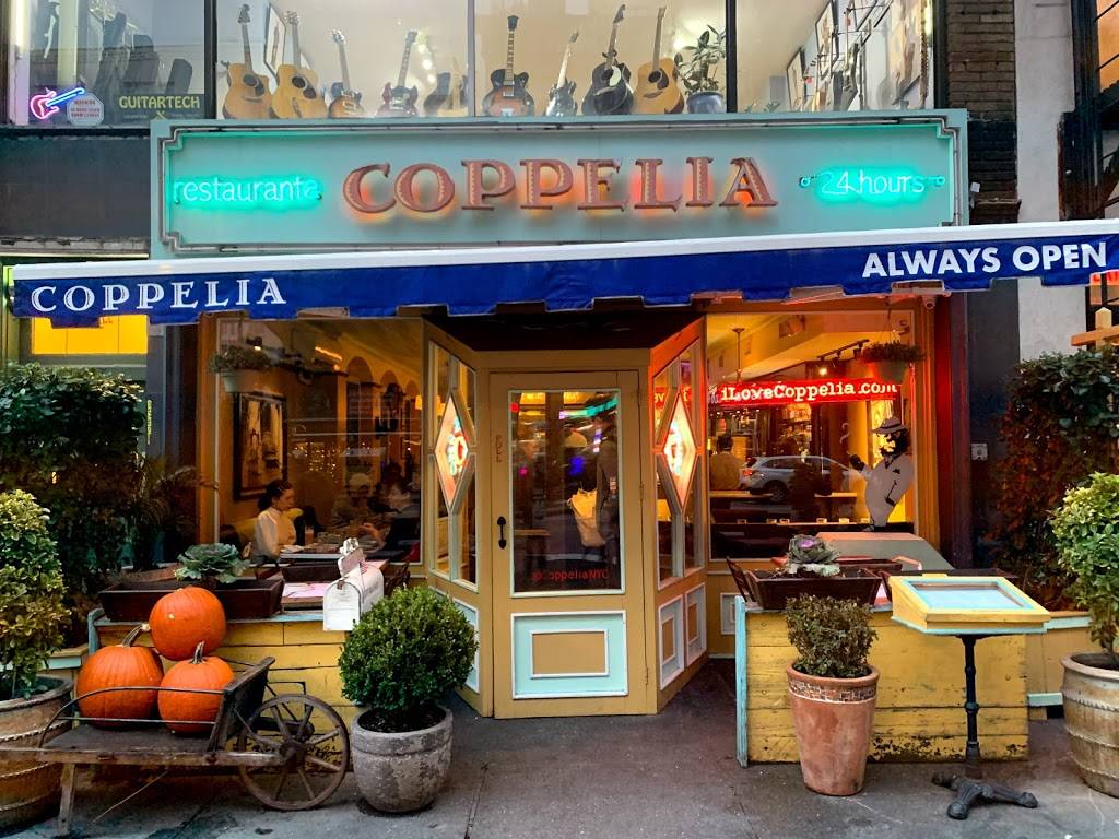 Coppelia | restaurant | 207 W 14th St, New York, NY 10011, USA | 2128585001 OR +1 212-858-5001
