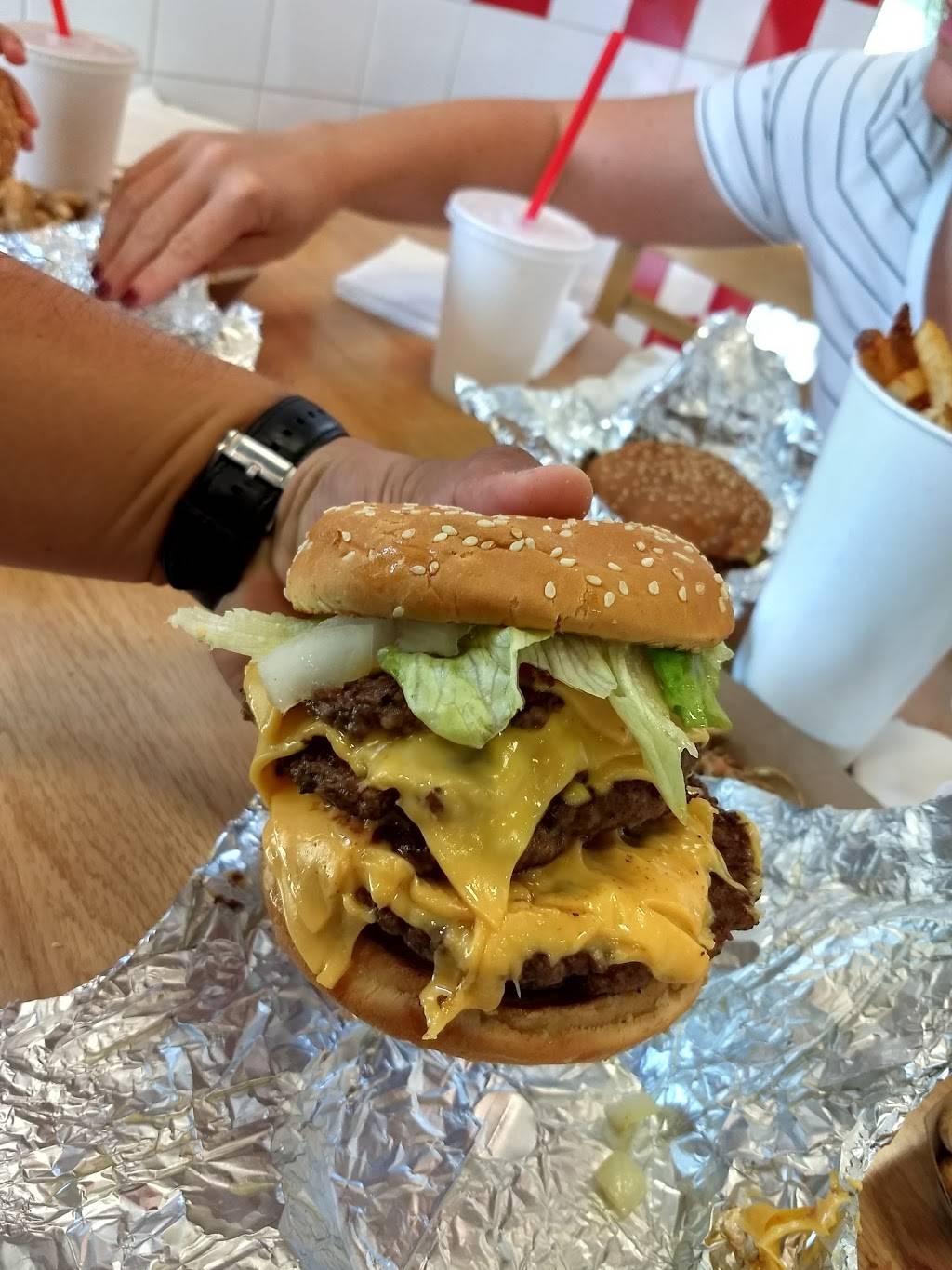 Five Guys | meal takeaway | 1549 E Katella Ave, Orange, CA 92867, USA | 7145325544 OR +1 714-532-5544