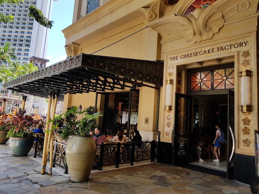 The Cheesecake Factory | restaurant | 2301 Kalakaua Ave, Honolulu, HI 96815, USA | 8089245001 OR +1 808-924-5001