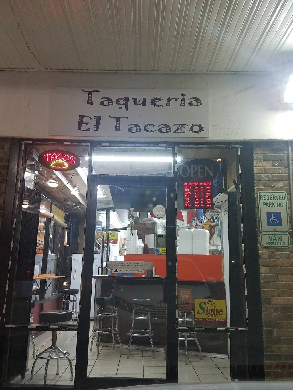 Taqueria El Tacazo | restaurant | 401 W 6th St, Irving, TX 75060, USA | 9722539377 OR +1 972-253-9377