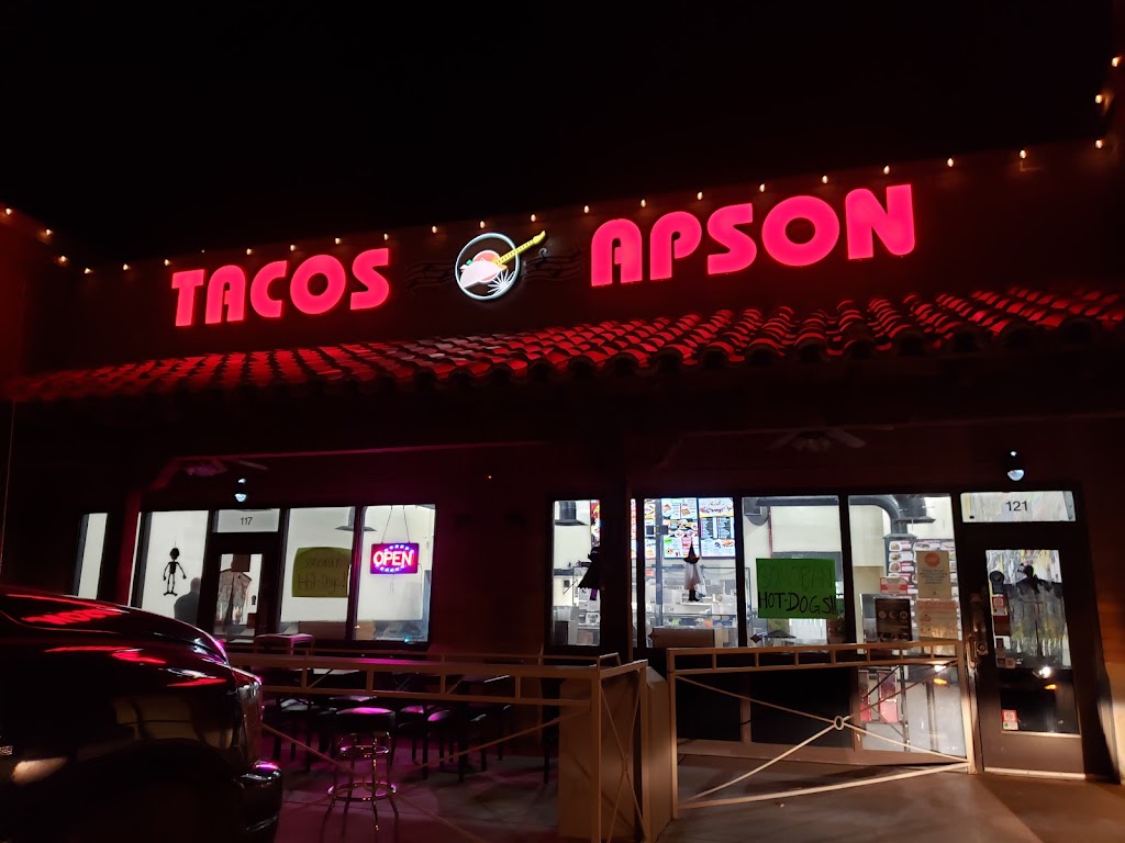 Tacos Apson | restaurant | 6741 N Thornydale Rd #121, Tucson, AZ 85741, USA | 5203950871 OR +1 520-395-0871