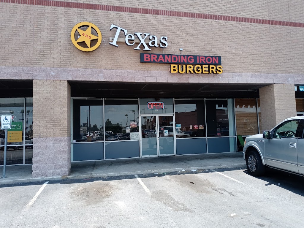 Texas Branding Iron Burgers | restaurant | 2230 S 77 Sunshine Strip, Harlingen, TX 78550, USA | 9562305809 OR +1 956-230-5809