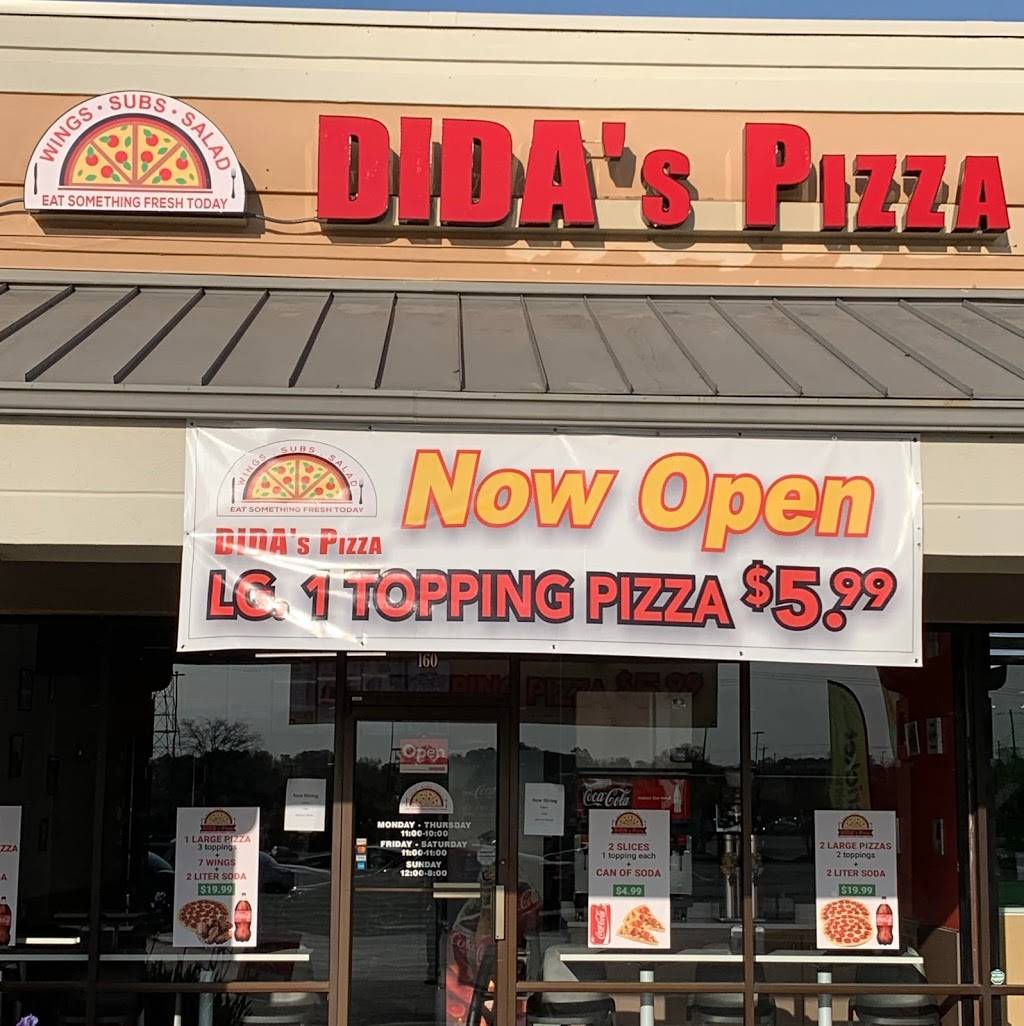 DIDAS PIZZA | meal delivery | 2020 Gunbarrel Rd Suite 160, Chattanooga, TN 37421, USA | 4236432200 OR +1 423-643-2200