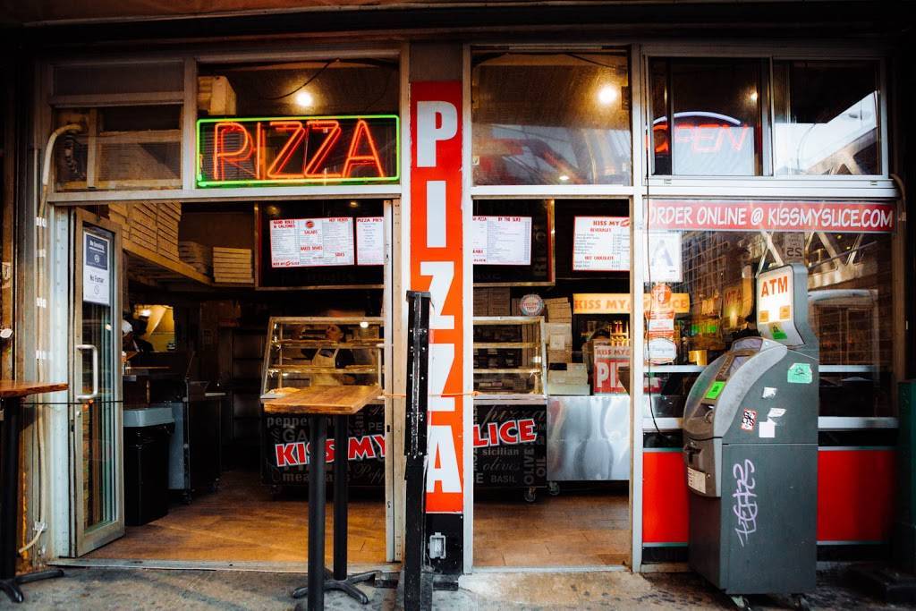 Kiss My Slice | restaurant | 274 W 40th St, New York, NY 10018, USA | 2123919524 OR +1 212-391-9524