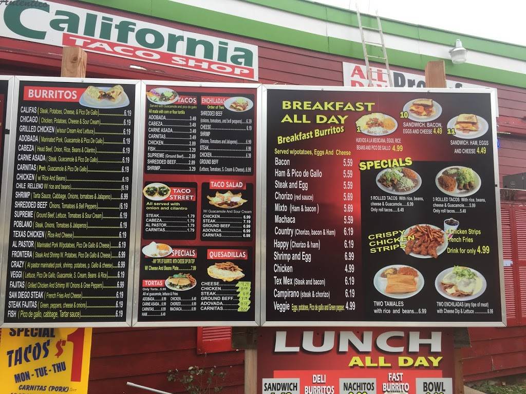 California Taco Shop | restaurant | 19520 E US Hwy 40, Independence, MO 64055, USA | 8165036767 OR +1 816-503-6767