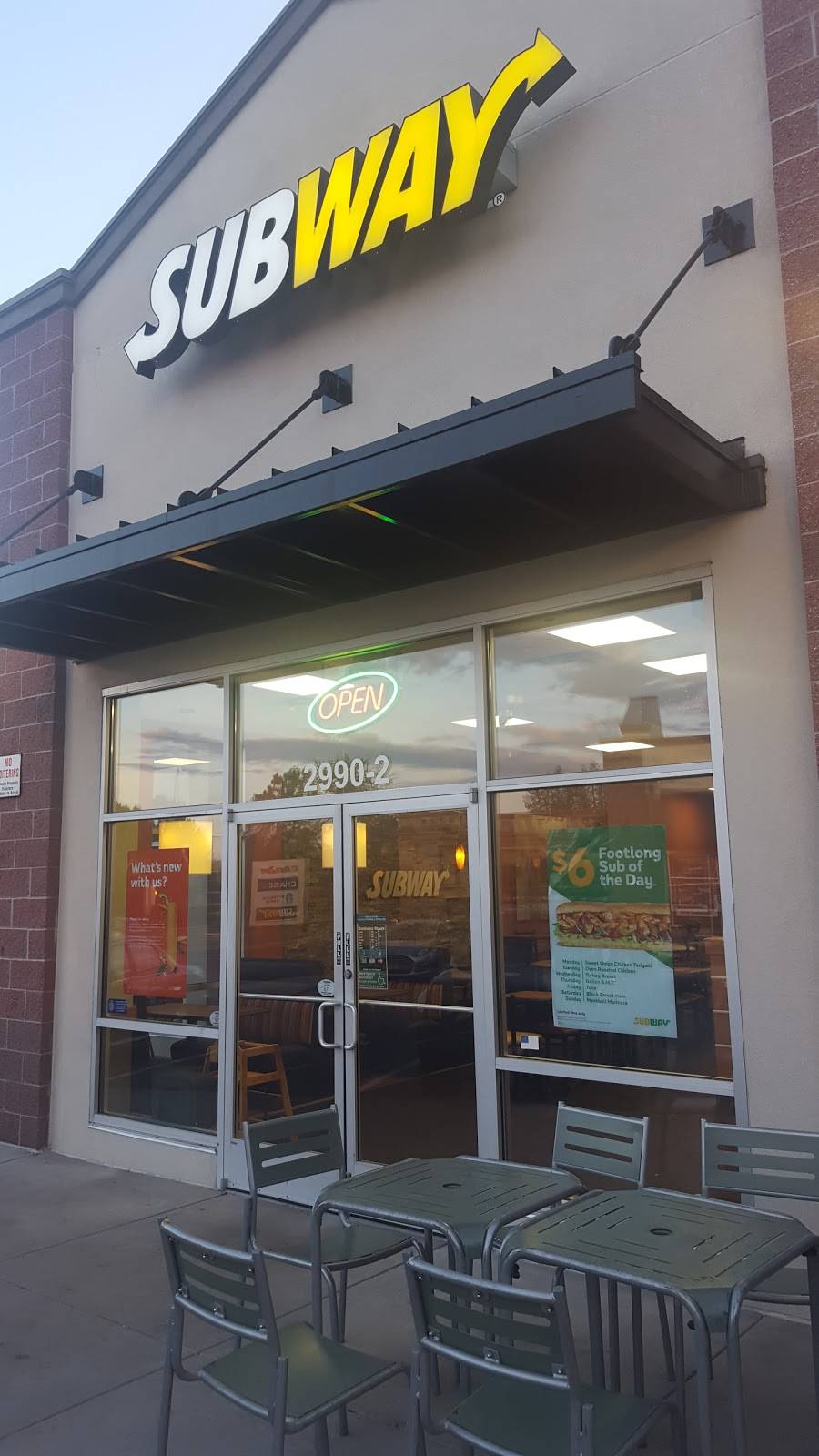 Subway | meal takeaway | 2990 North, Speer Blvd, Denver, CO 80211, USA | 7203720707 OR +1 720-372-0707