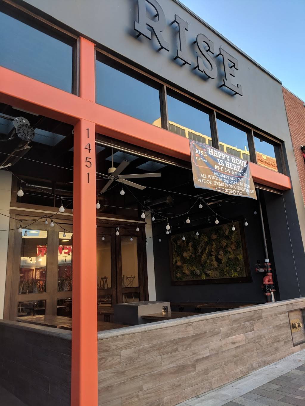 Rise Pizzeria | restaurant | 1451 Burlingame Ave, Burlingame, CA 94010, USA | 6502359715 OR +1 650-235-9715