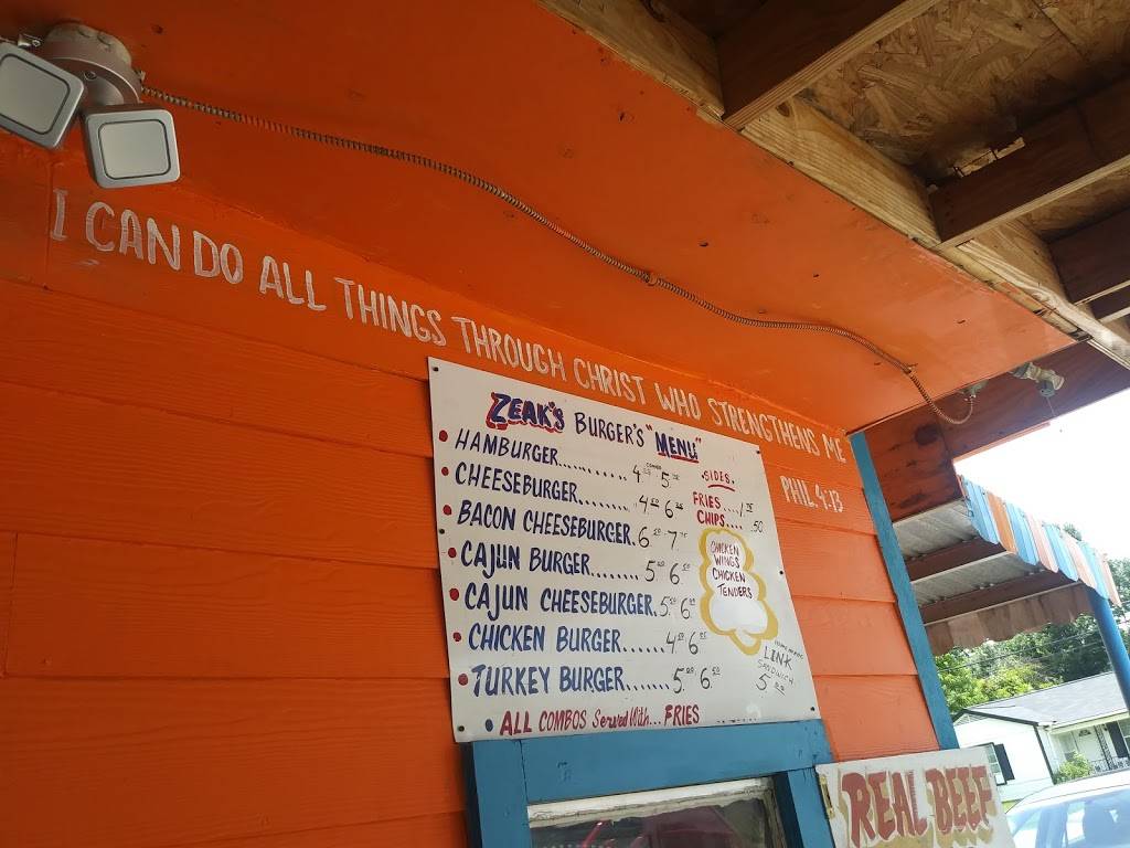 Zeaks Burger | restaurant | 3903 Idaho St, Houston, TX 77021, USA | 7138426400 OR +1 713-842-6400