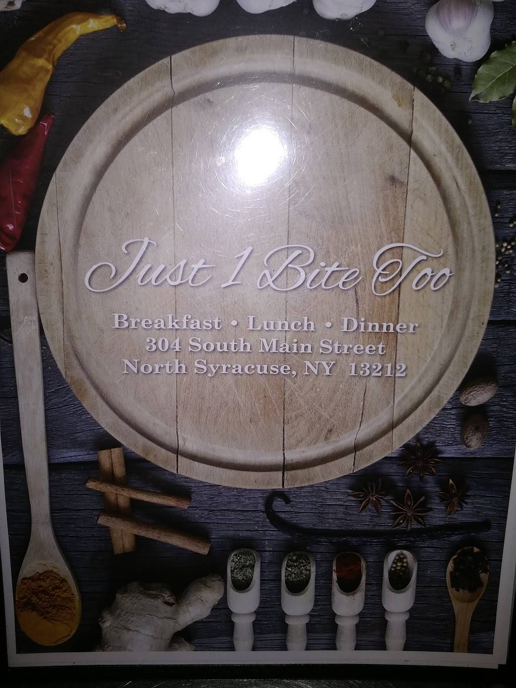 Just 1 Bite Too | restaurant | 304 S Main St, North Syracuse, NY 13212, USA | 3154585095 OR +1 315-458-5095