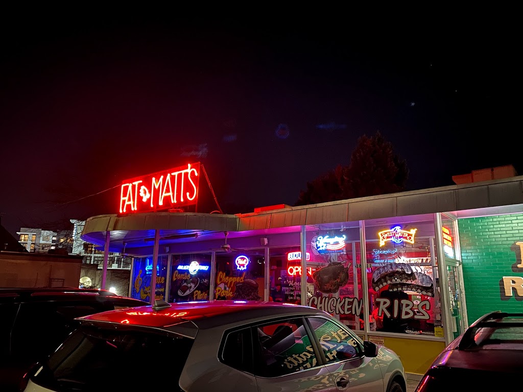 Fat Matts Rib Shack | restaurant | 1811 Piedmont Ave NE, Atlanta, GA 30324, USA | 4046071622 OR +1 404-607-1622