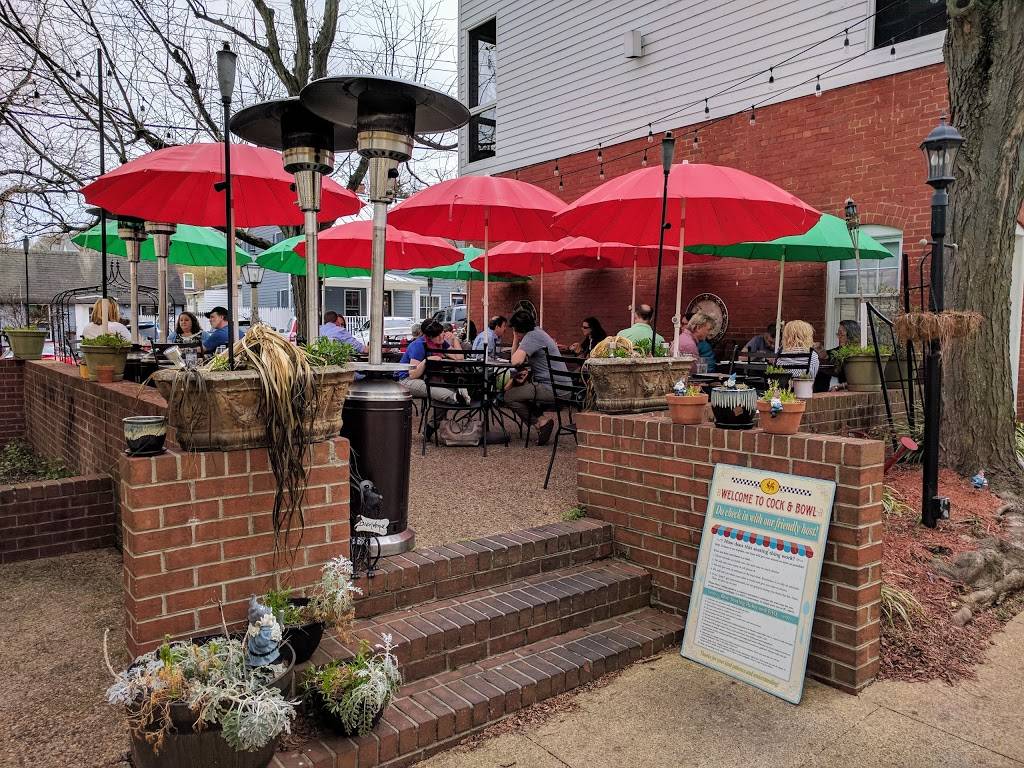 Cock & Bowl | restaurant | 302 Poplar Alley, Occoquan, VA 22125, USA | 7034941180 OR +1 703-494-1180
