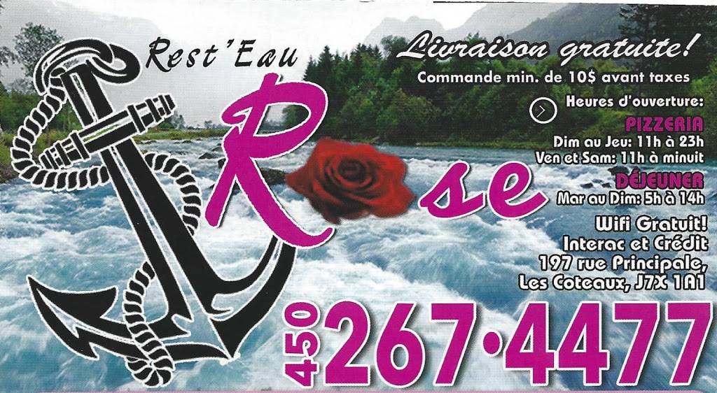 Resteau Rose | restaurant | 197 Rue Principale, Les Coteaux, QC J7X 1E9, Canada | 4502674477 OR +1 450-267-4477