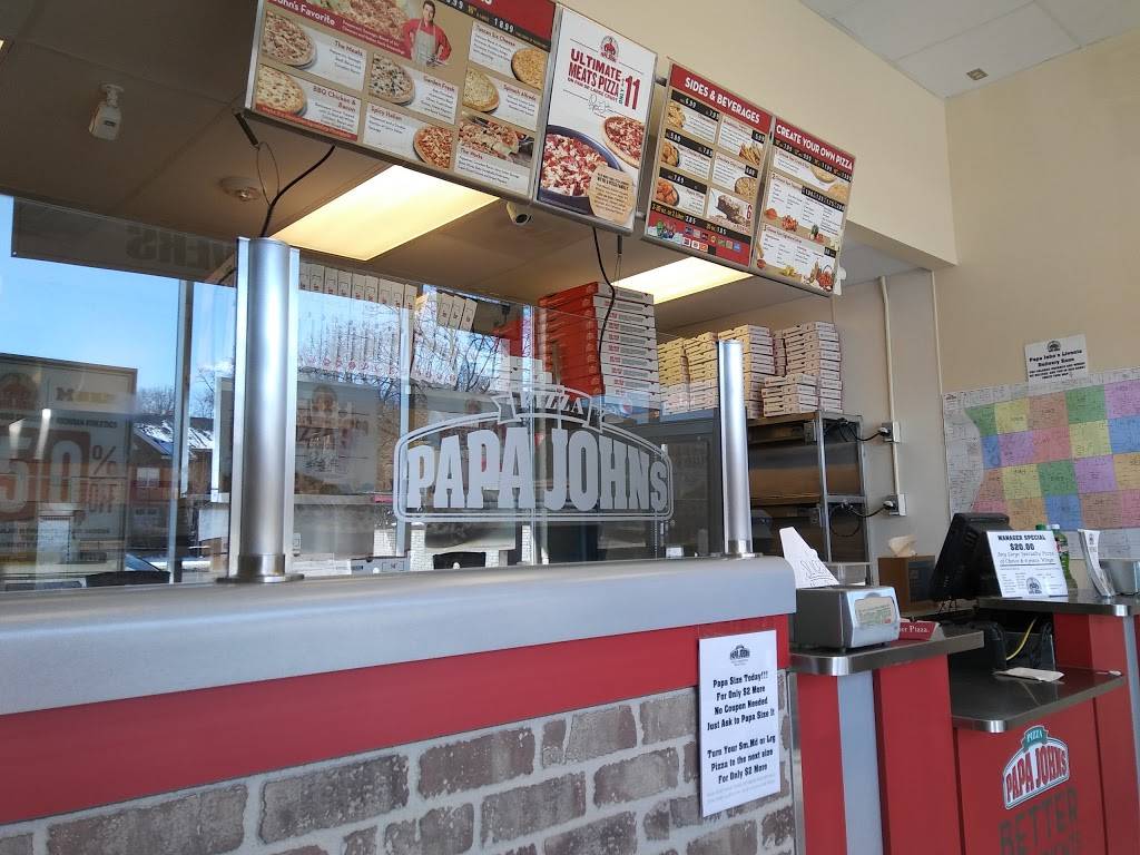 Papa Johns Pizza | restaurant | 33250 Six Mile Rd, Livonia, MI 48152, USA | 7347627272 OR +1 734-762-7272