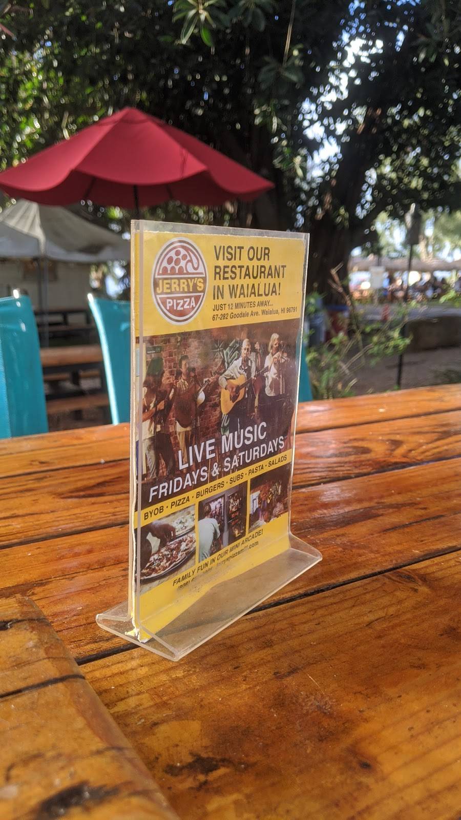 Jerrys Pizza Sharks Cove | restaurant | 57-512 Kamehameha Hwy, Haleiwa, HI 96712, USA | 8086378866 OR +1 808-637-8866