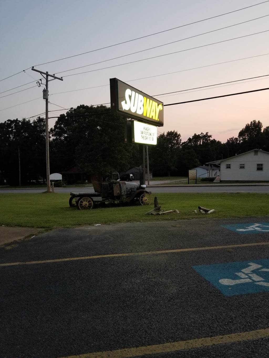 Subway | meal takeaway | 603 Sylamore Ave, Mountain View, AR 72560, USA | 8702694047 OR +1 870-269-4047