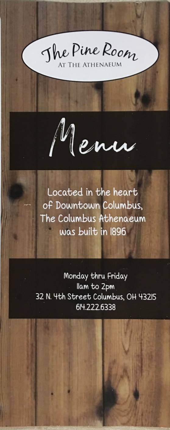 The Pine Room | restaurant | 32 N 4th St, Columbus, OH 43215, USA | 6142226338 OR +1 614-222-6338