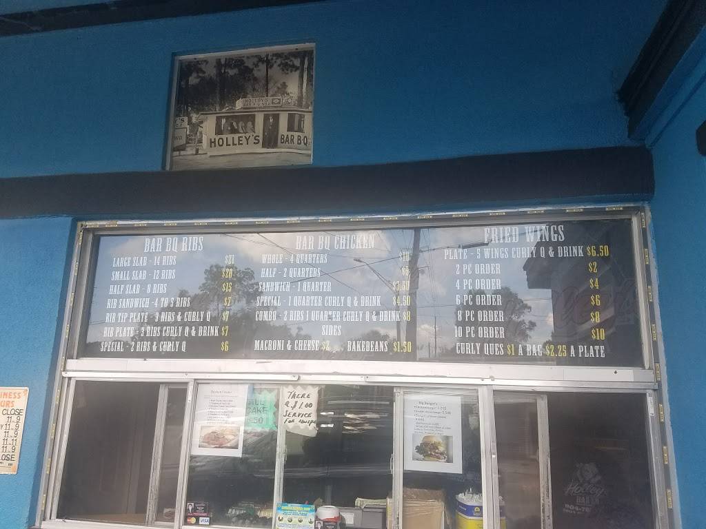 Holleys Bar B Q | restaurant | 3604 Moncrief Rd, Jacksonville, FL 32209, USA | 9047685698 OR +1 904-768-5698