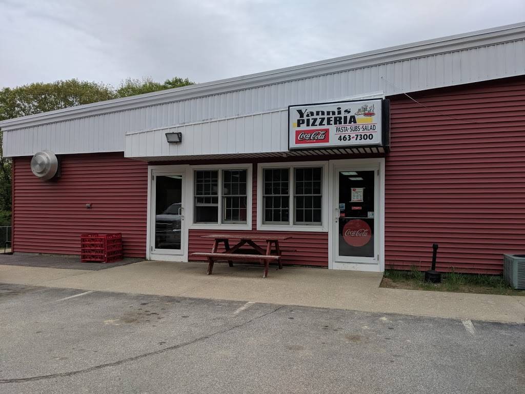 Yannis Pizzeria | restaurant | 8 Raymond Rd, Deerfield, NH 03037, USA | 6034637300 OR +1 603-463-7300