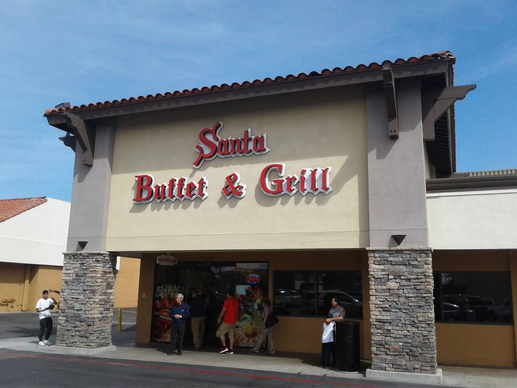 Santa Buffet & Grill | restaurant | 2321 S Bristol St, Santa Ana, CA 92704, USA | 7142411388 OR +1 714-241-1388