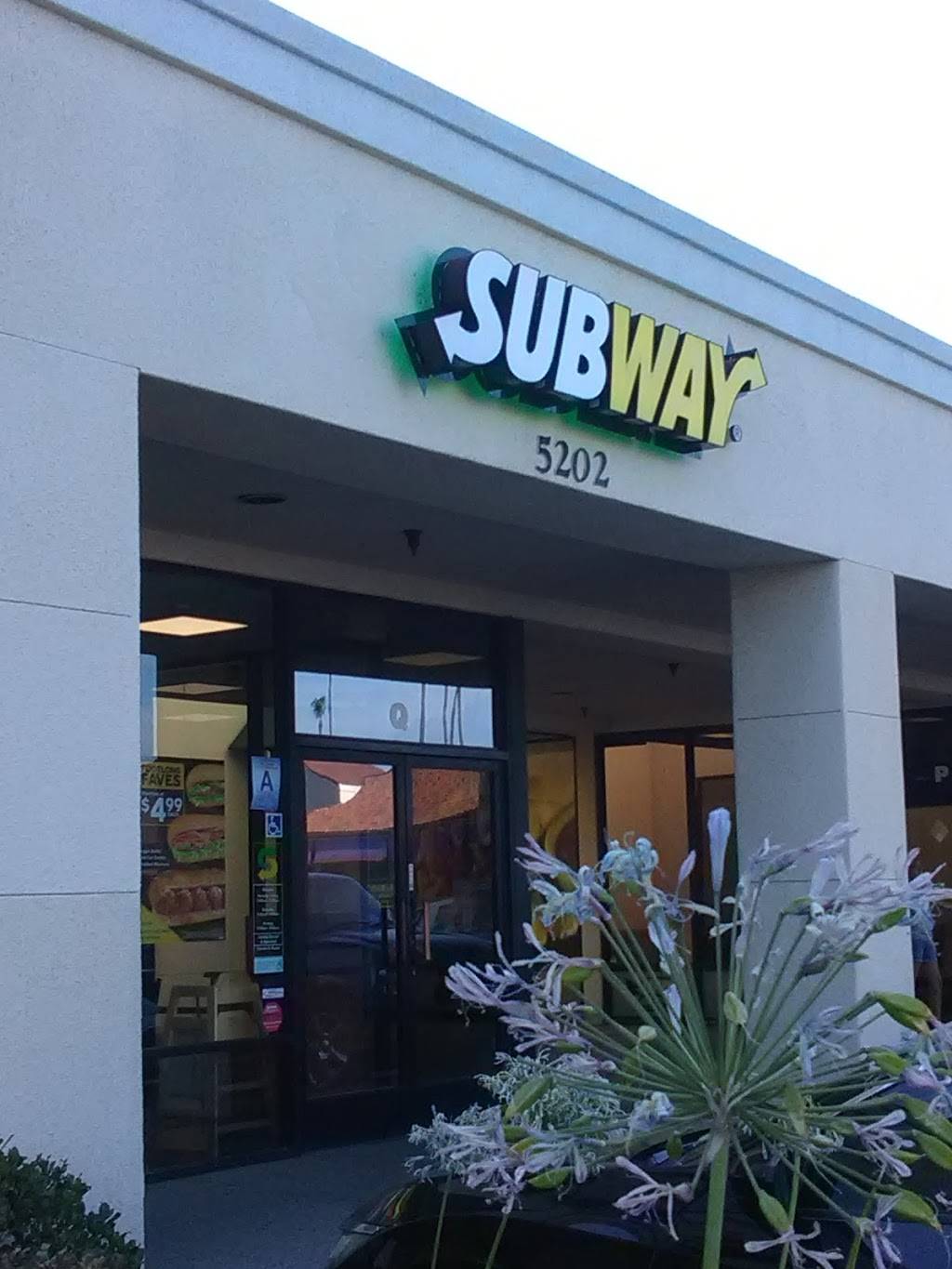Subway Restaurants | restaurant | 5202 E Philadelphia St Ste Q, Chino, CA 91710, USA | 9095908350 OR +1 909-590-8350