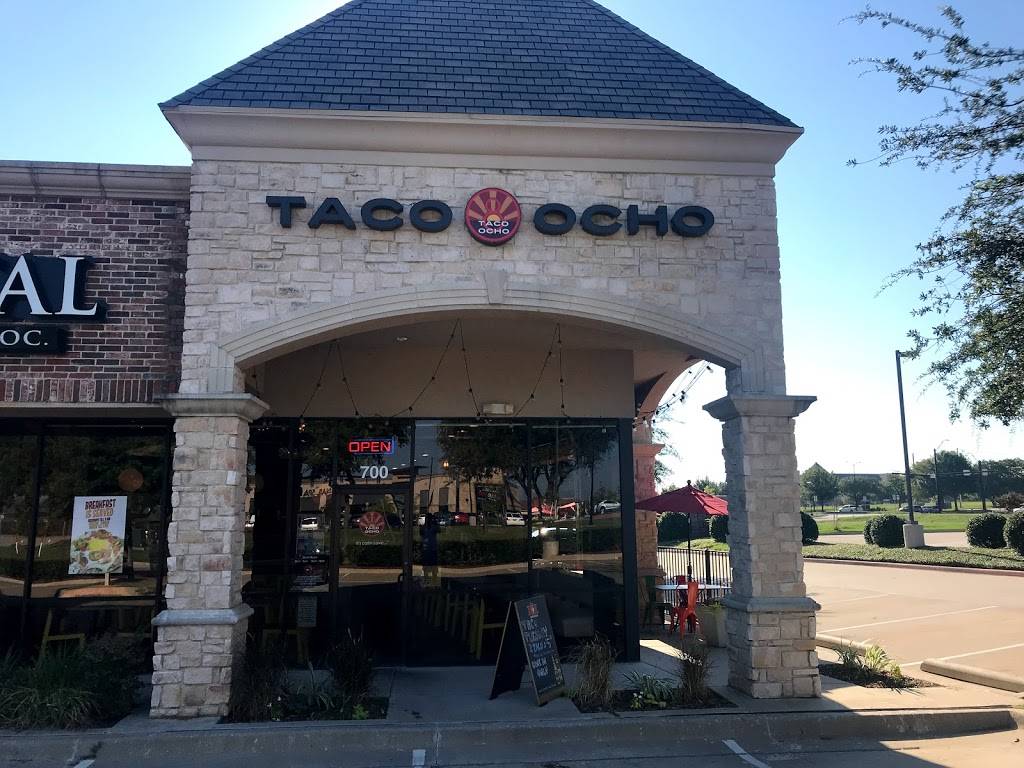 Taco Ocho | restaurant | 3492 Legacy Dr, Frisco, TX 75034, USA | 2144942346 OR +1 214-494-2346