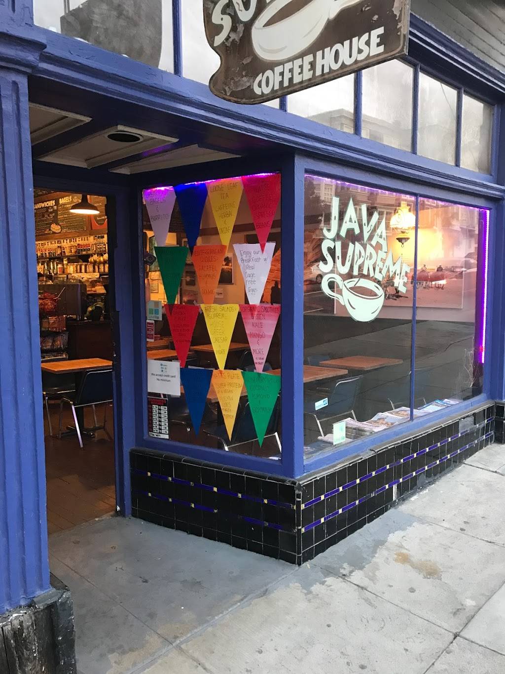 Java Supreme | cafe | 703 Guerrero St, San Francisco, CA 94110, USA | 4152061832 OR +1 415-206-1832
