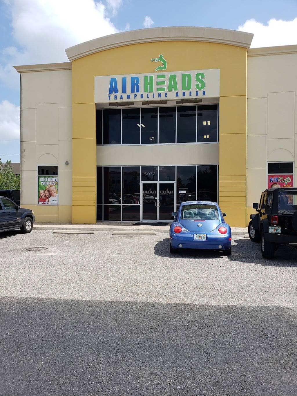 AirHeads Adventure Arena Tampa | restaurant | 5072 W Linebaugh Ave, Tampa, FL 33624, USA | 8137699134 OR +1 813-769-9134